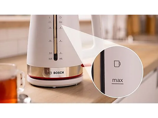 картинка Чайник Bosch TWK4M221 My Moment, белый от магазина Одежда+