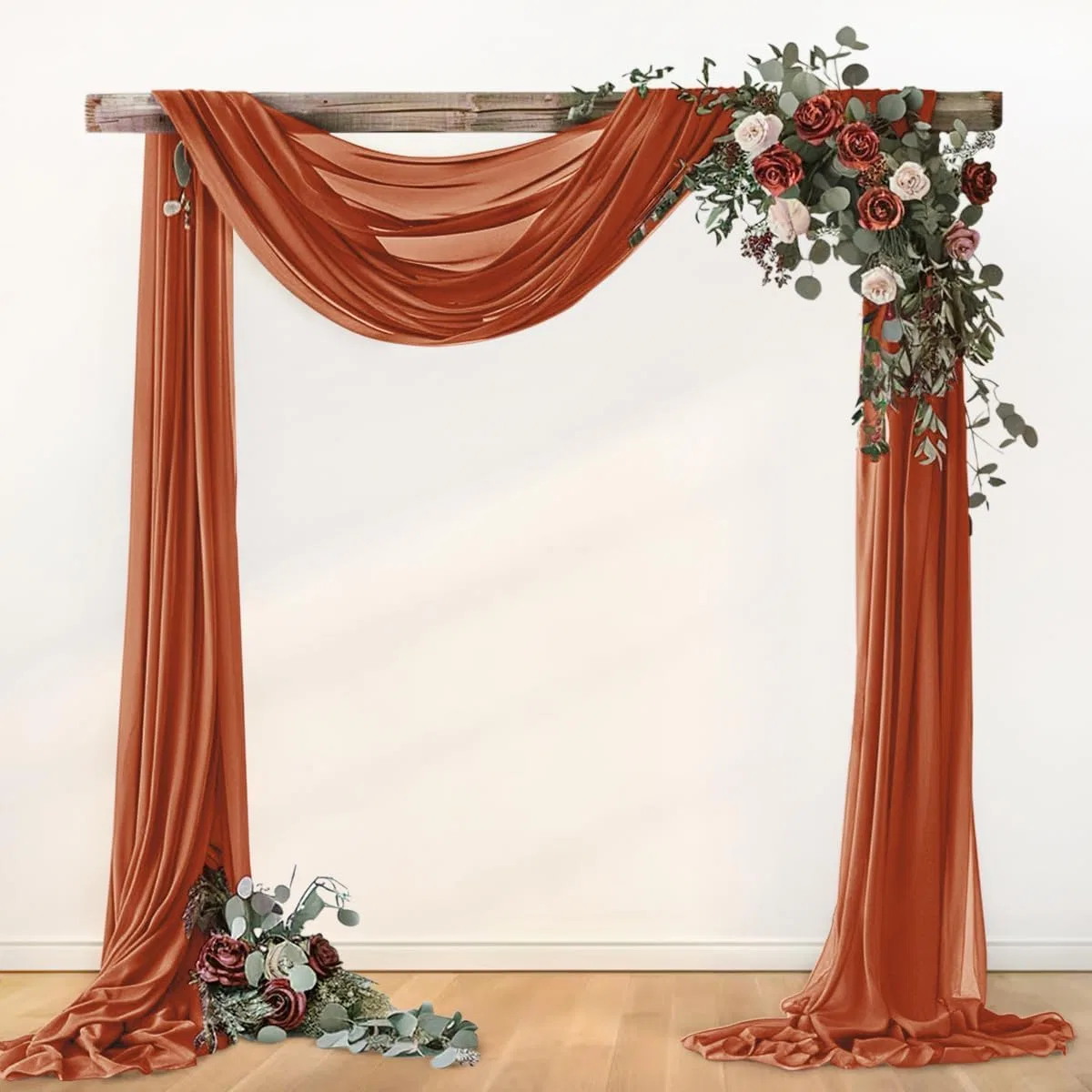 картинка Штора Loopiske 1 панель 74x610 см, Terracotta от магазина Одежда+