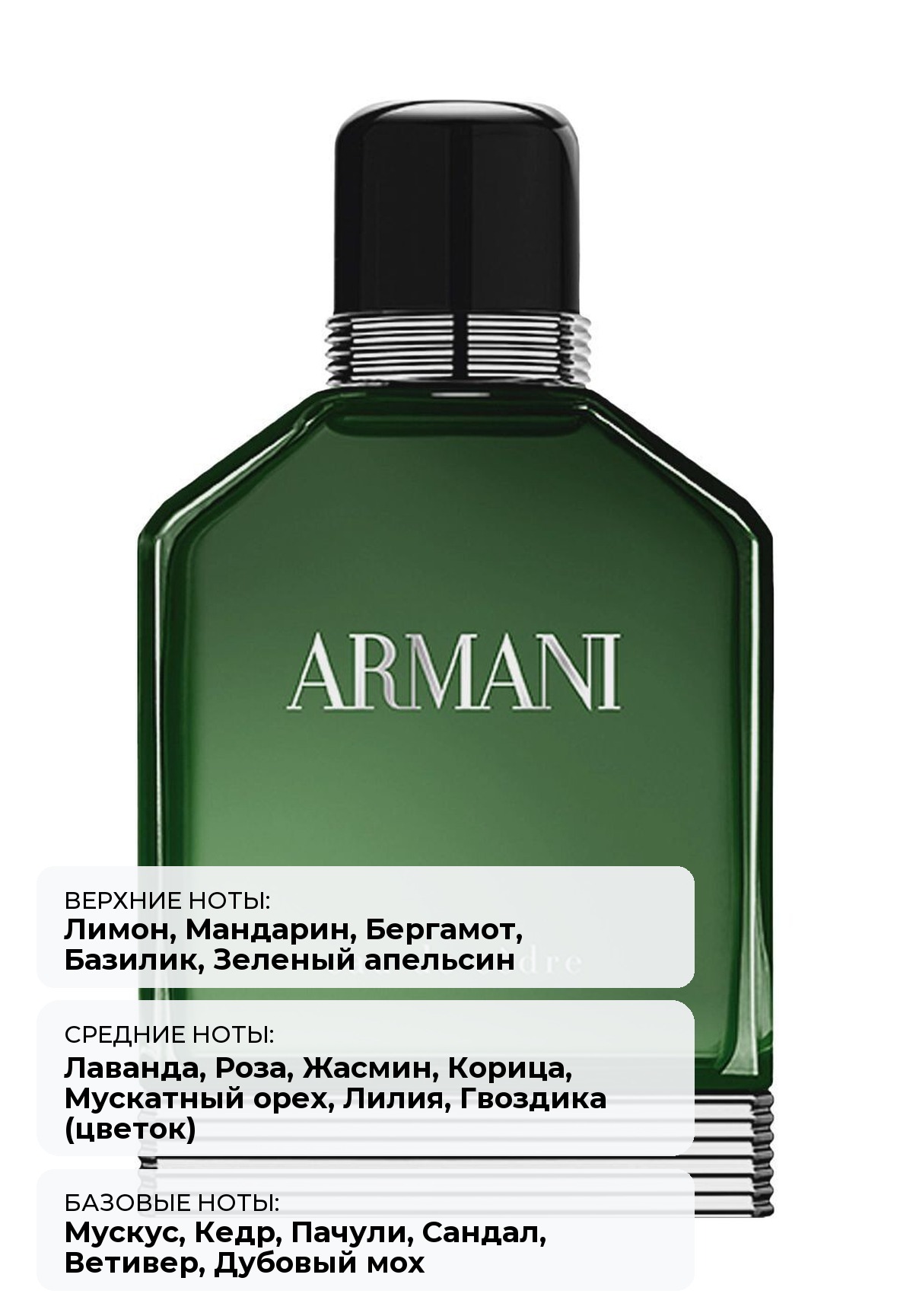 картинка Giorgio Armani Eau De Cedre: Туалетная вода для мужчин от магазина Одежда+