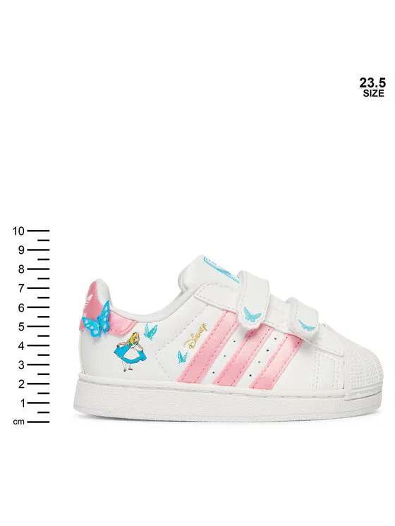 картинка Кроссовки Disney Superstar II Comfort Closure Adidas, белый от магазина Одежда+