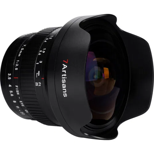 картинка Объектив 7Artisans 7.5mm f/3.5 Fisheye (Canon EF) от магазина Одежда+