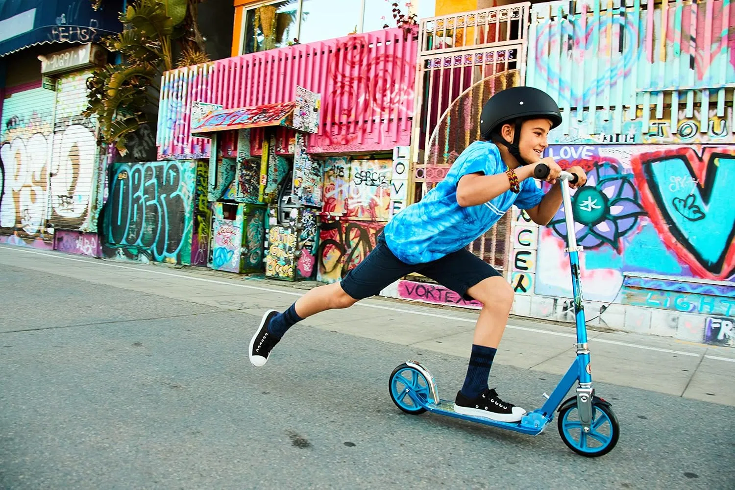 картинка Kick Scooter Razor A5 Lux, Blue от магазина Одежда+