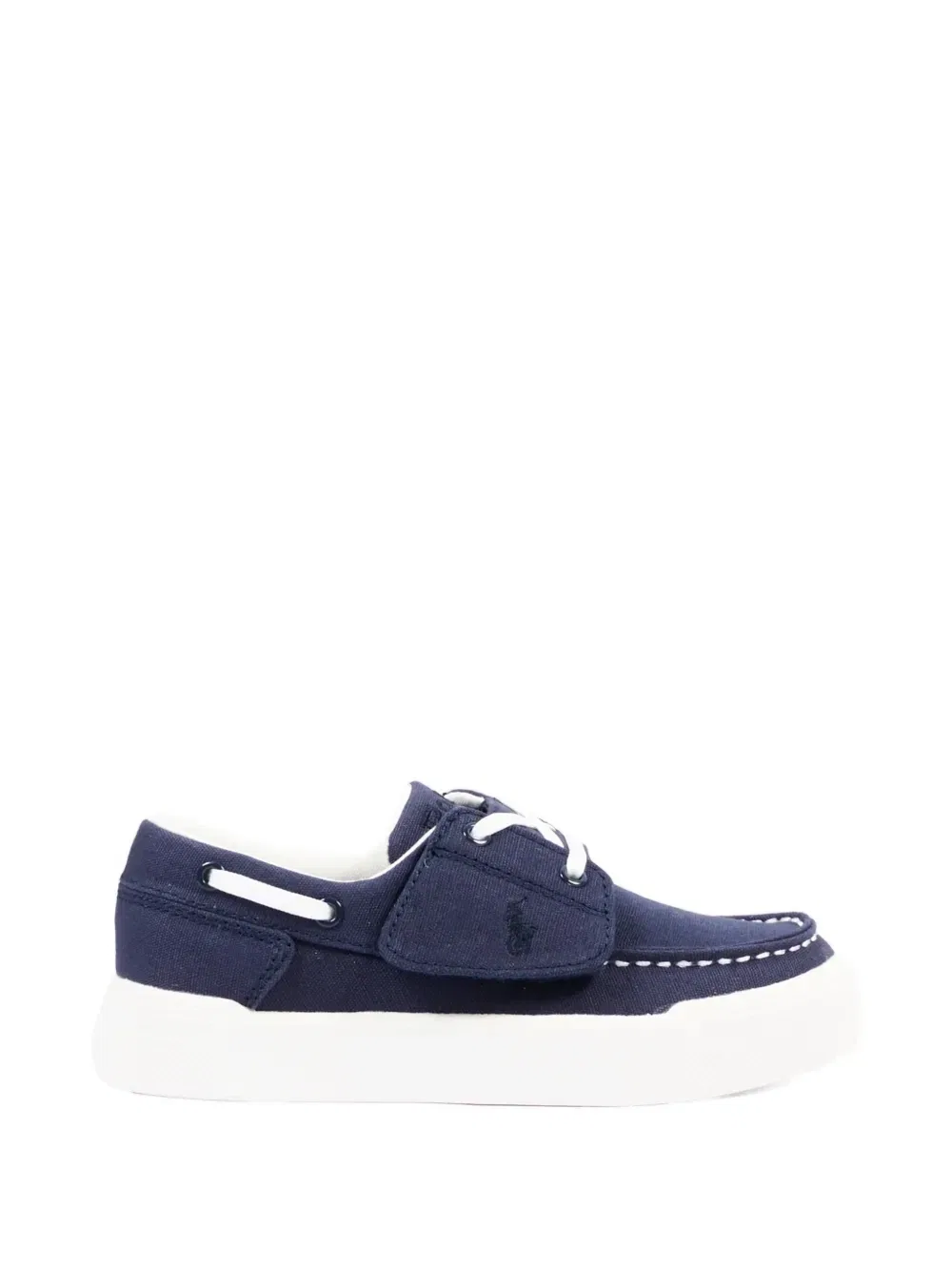 картинка Мокасины с завязками Polo Ralph Lauren Kids, синий от магазина Одежда+