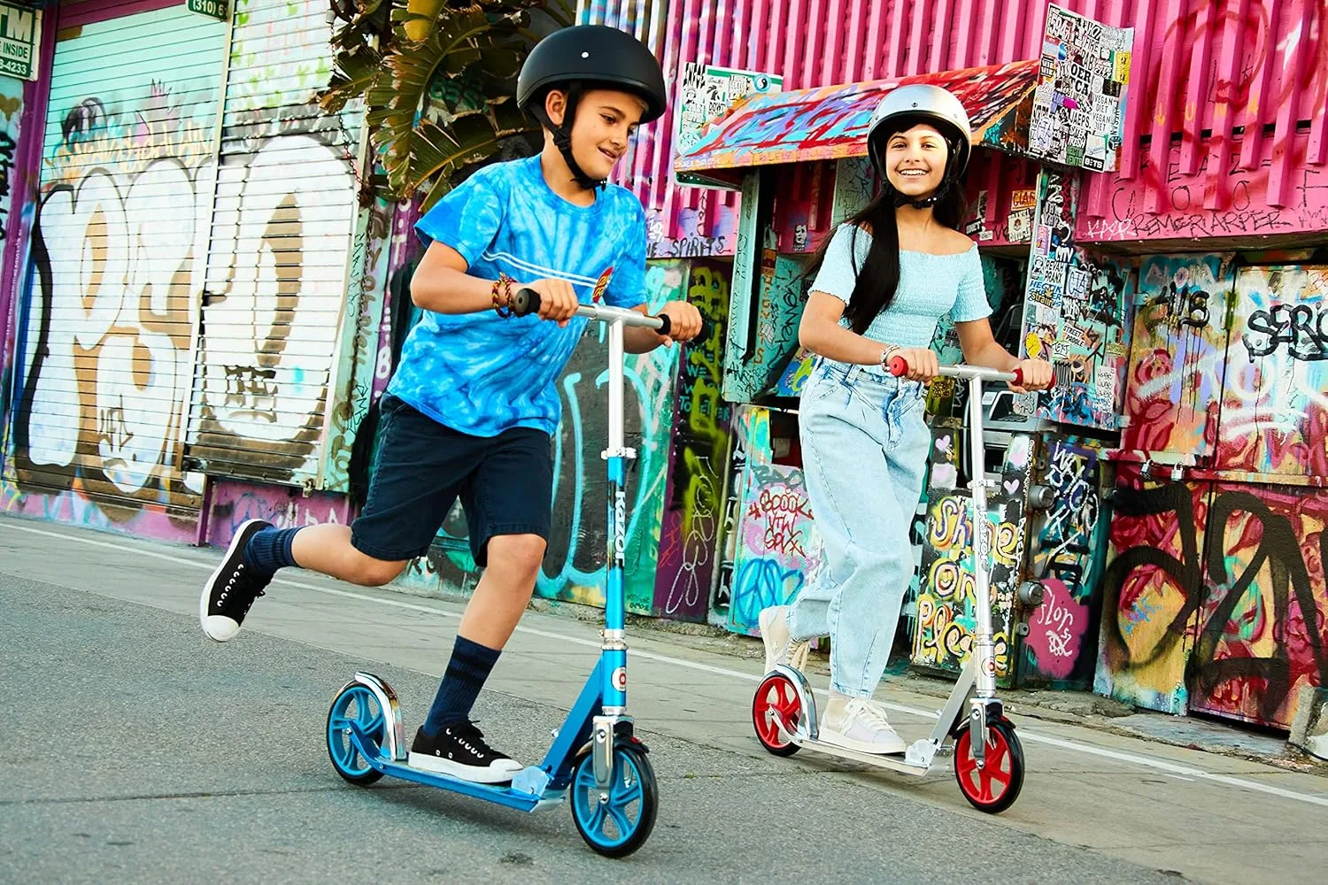 картинка Kick Scooter Razor A5 Lux, Blue от магазина Одежда+