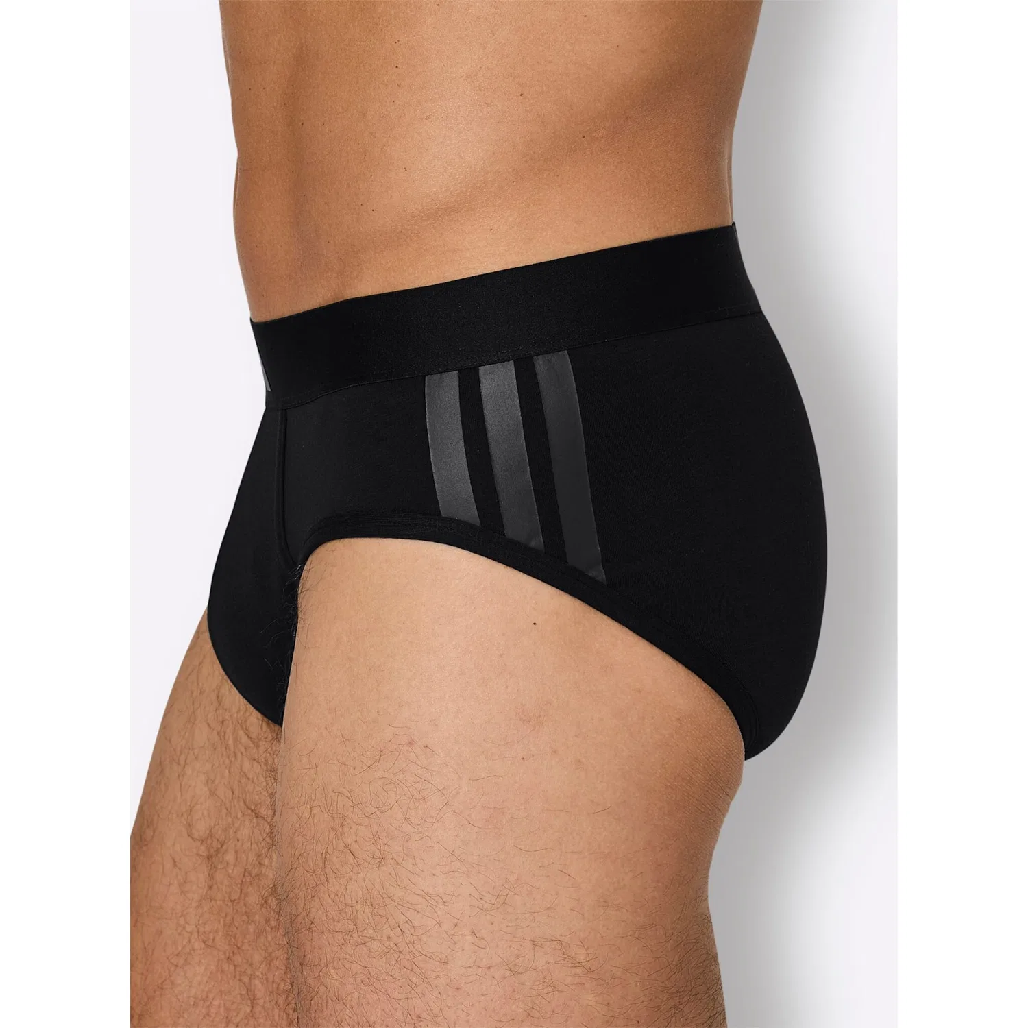 картинка Мужские слипы 2 шт., Active Flex Cotton Adidas, Black от магазина Одежда+