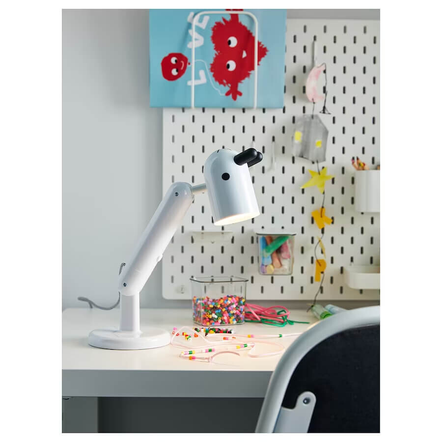 картинка Рабочая лампа Ikea Krux Led, белый от магазина Одежда+