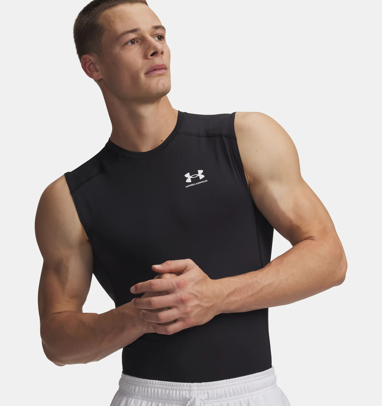 картинка Майка Under Armour HeatGear Compression, черный от магазина Одежда+