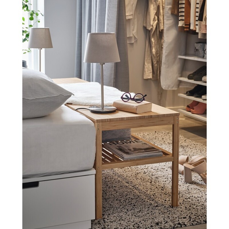 картинка Основание настольной лампы, 30 см, Ikea Skaftet, никелированный от магазина Одежда+