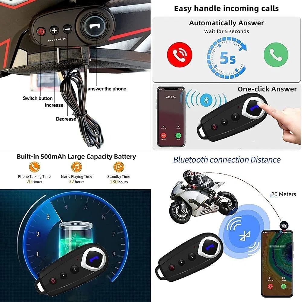 картинка Мотоциклетный шлем-трансформер с Bluetooth STTTBD, C от магазина Одежда+