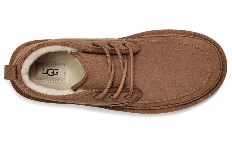 картинка Мужские зимние ботинки Ugg Neumel на шнуровке, коричневый от магазина Одежда+