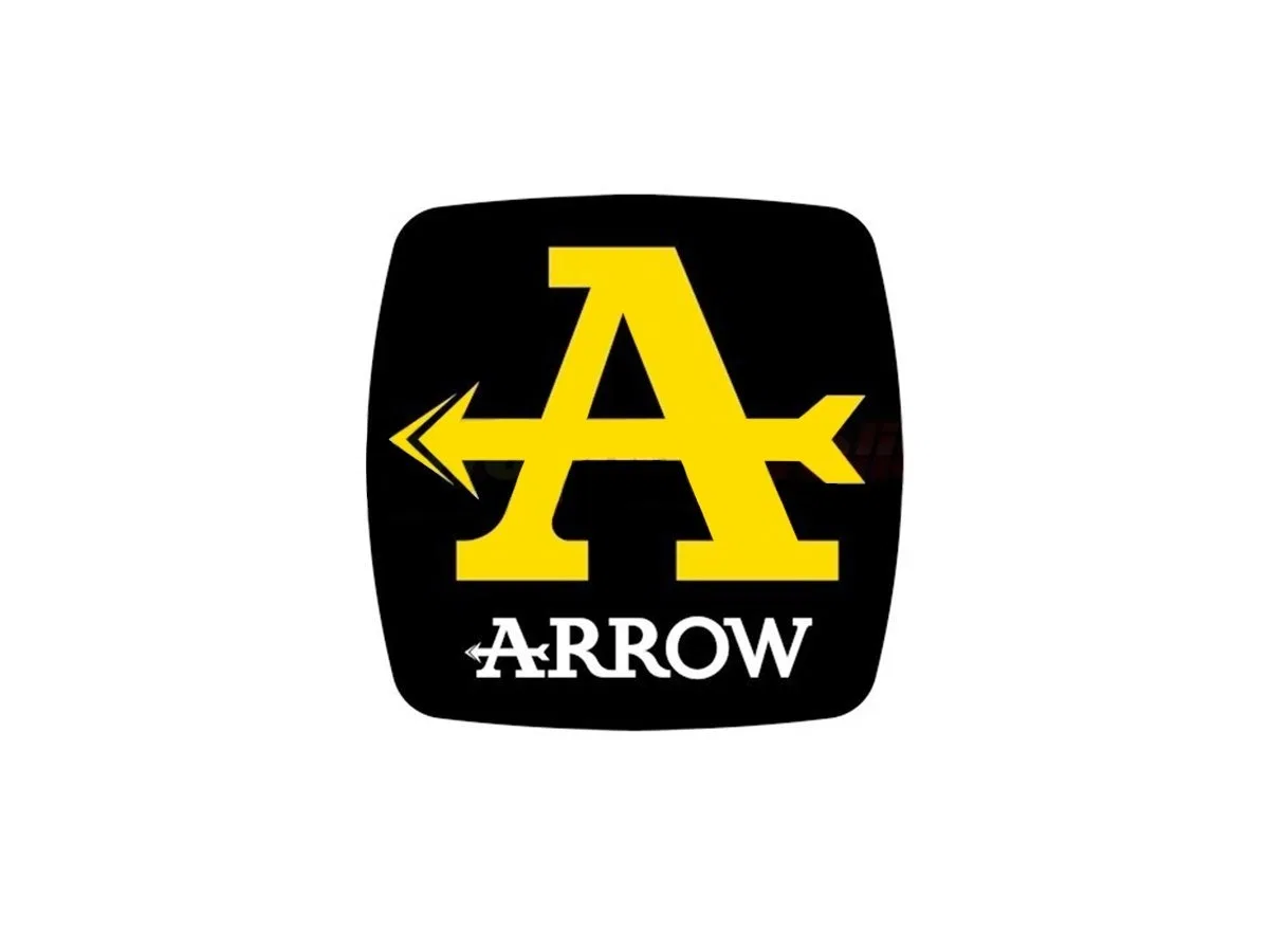 картинка Наклейка для глушителя Arrow 7x7 см от магазина Одежда+