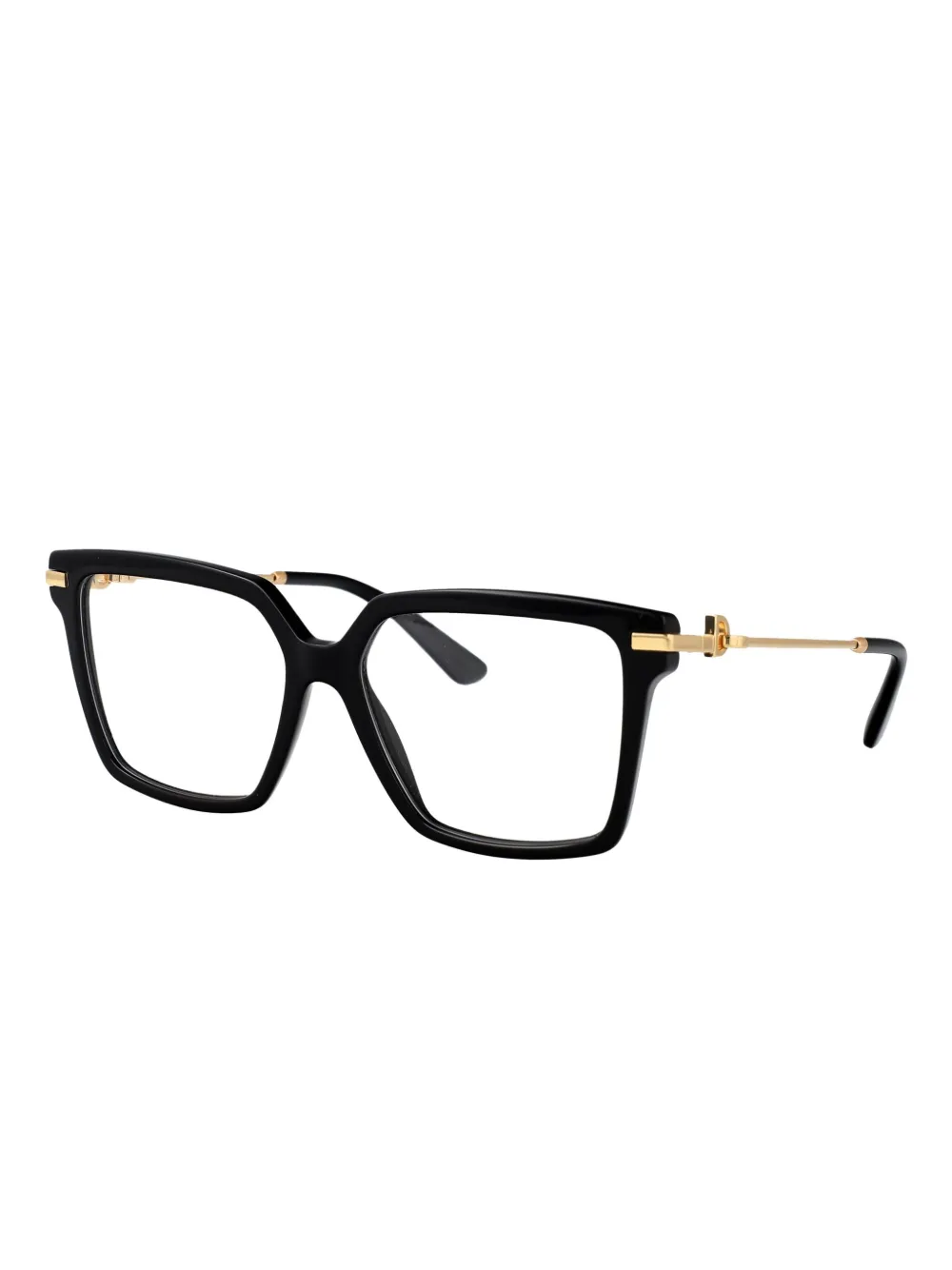 картинка Очки в квадратной оправе Dolce & Gabbana Eyewear, черный от магазина Одежда+