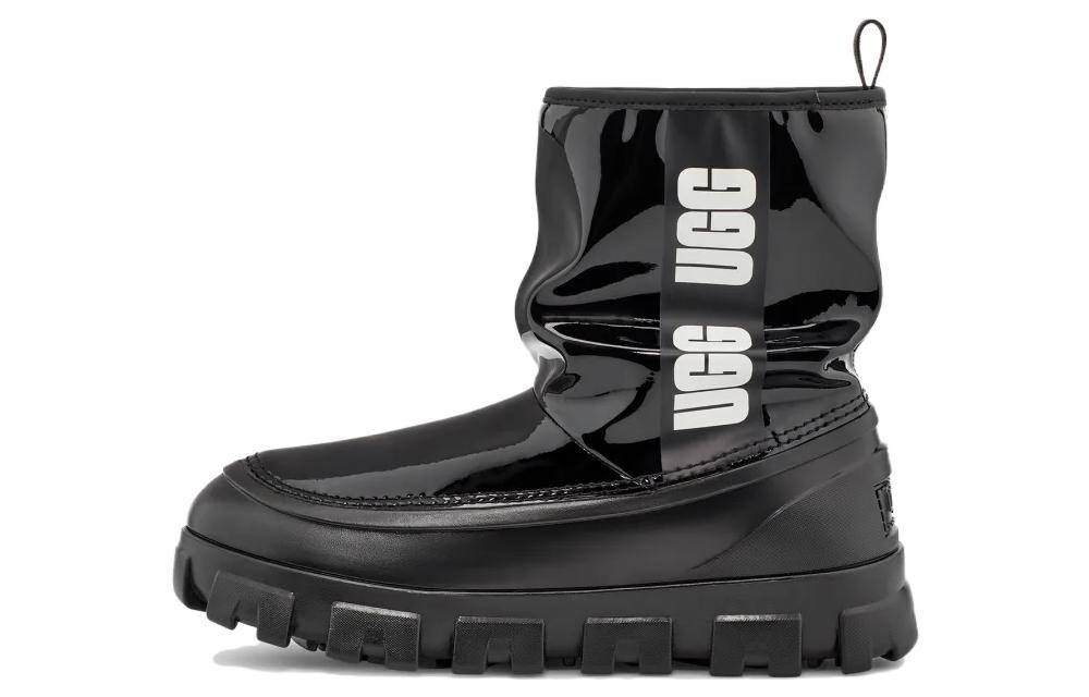 картинка Женские сапоги UGG Classic Brellah, черные от магазина Одежда+