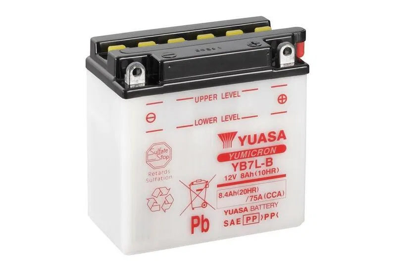 картинка Аккумулятор YUASA YB7L-B 12V 8.4Ah от магазина Одежда+