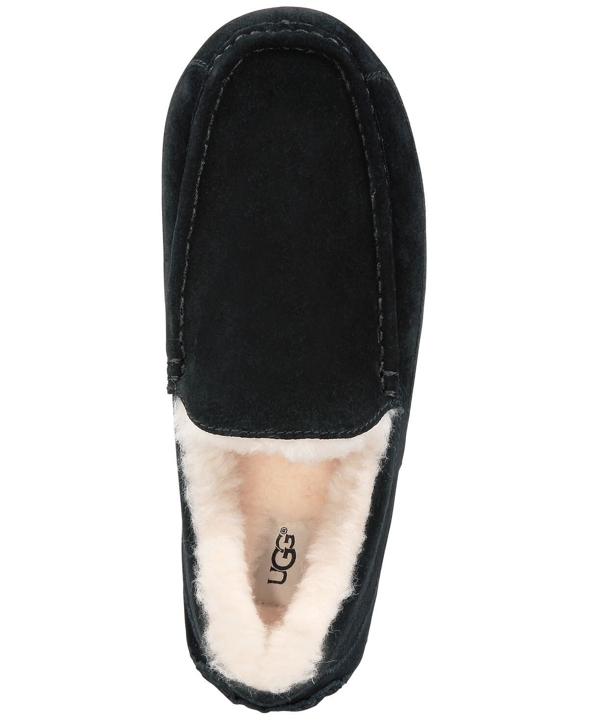 картинка Мужские мокасины UGG Ascot, черные от магазина Одежда+