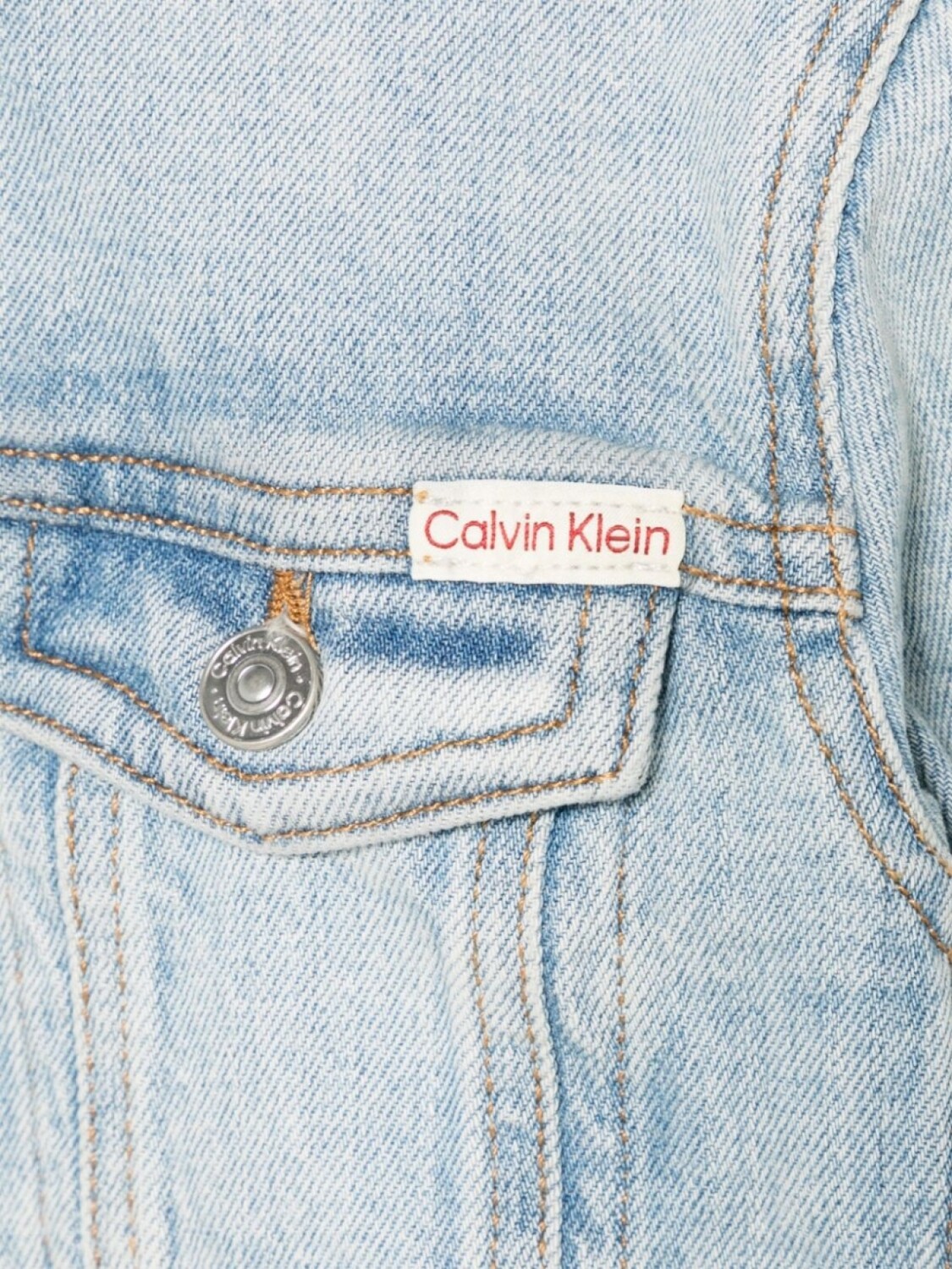 картинка Calvin Klein Kids джинсовая куртка, синий от магазина Одежда+