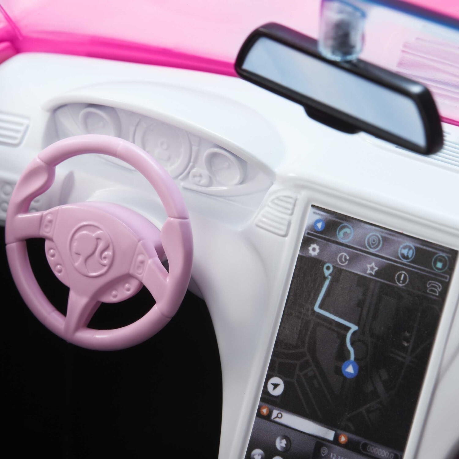 картинка Игрушчесный автомобиль с открытым верхом Barbie, розовый от магазина Одежда+