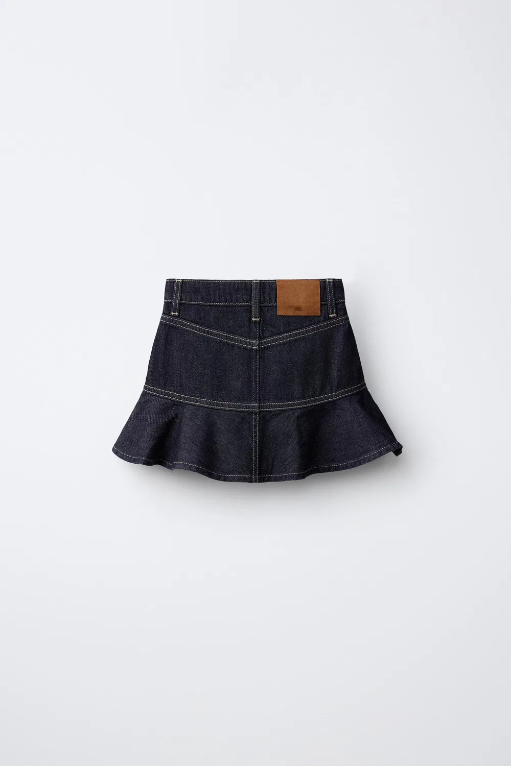 картинка Джинсовая юбка с оборками ZARA, Blue от магазина Одежда+