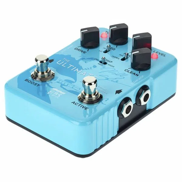картинка Overdrive/Boost педаль EBS Billy Sheehan Signature Drive, Black от магазина Одежда+