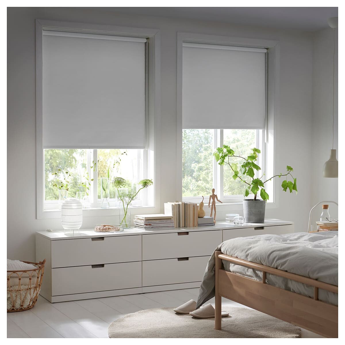 картинка Рулонная штора Ikea Fridans 160х195 см, белый от магазина Одежда+