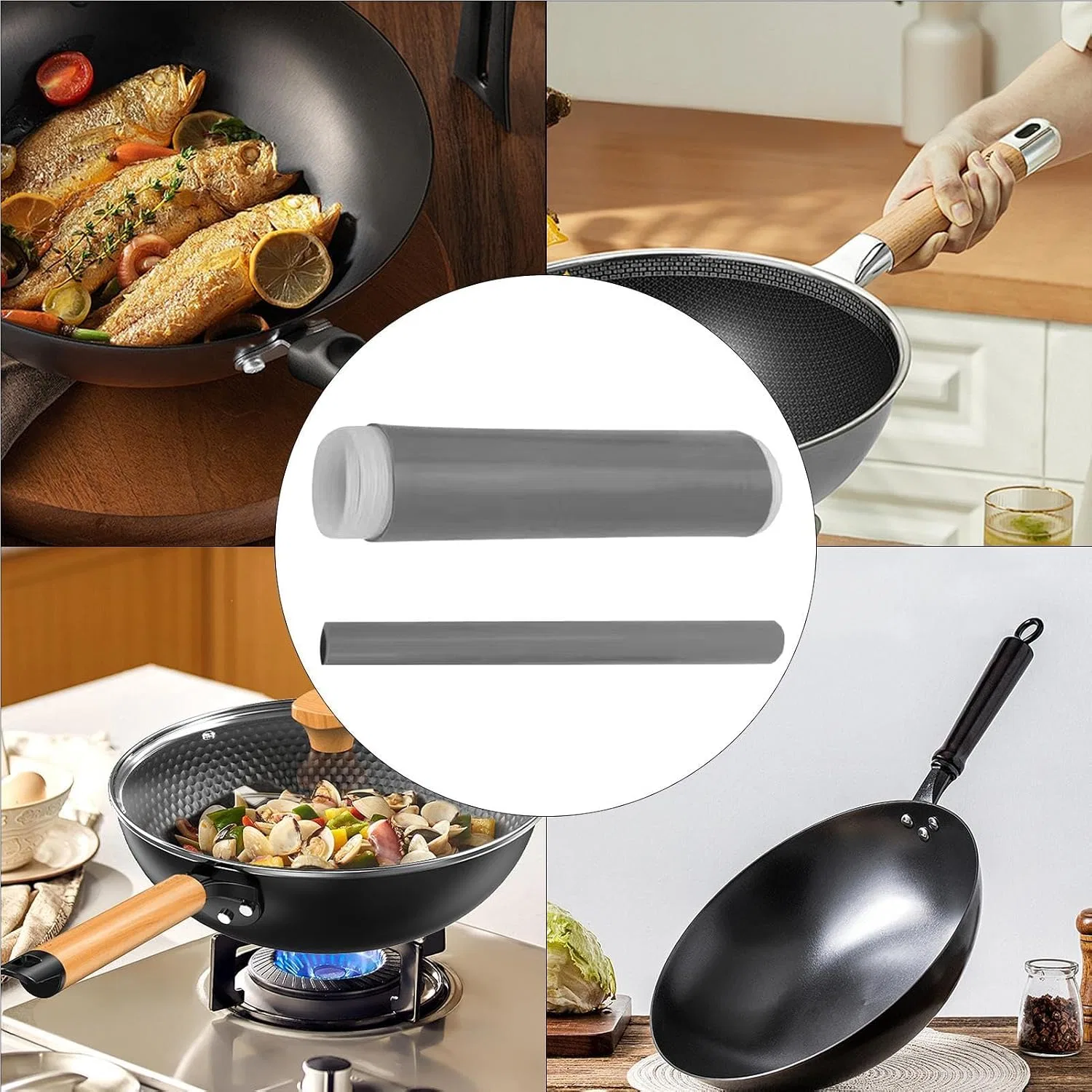 картинка Силиконовая накладка на ручку сковороды, L от магазина Одежда+