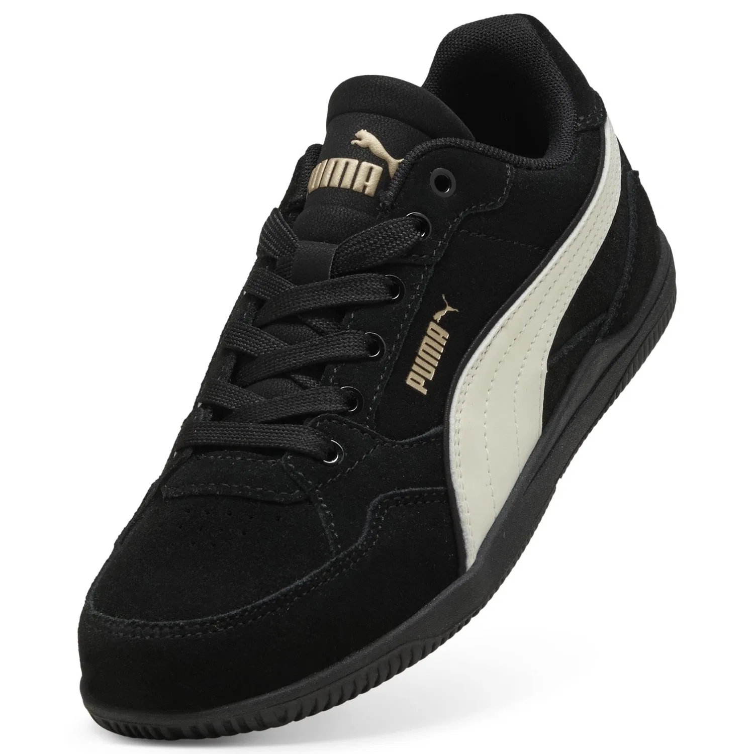 картинка Женские кроссовки PUMA, Black Warm White Gold от магазина Одежда+