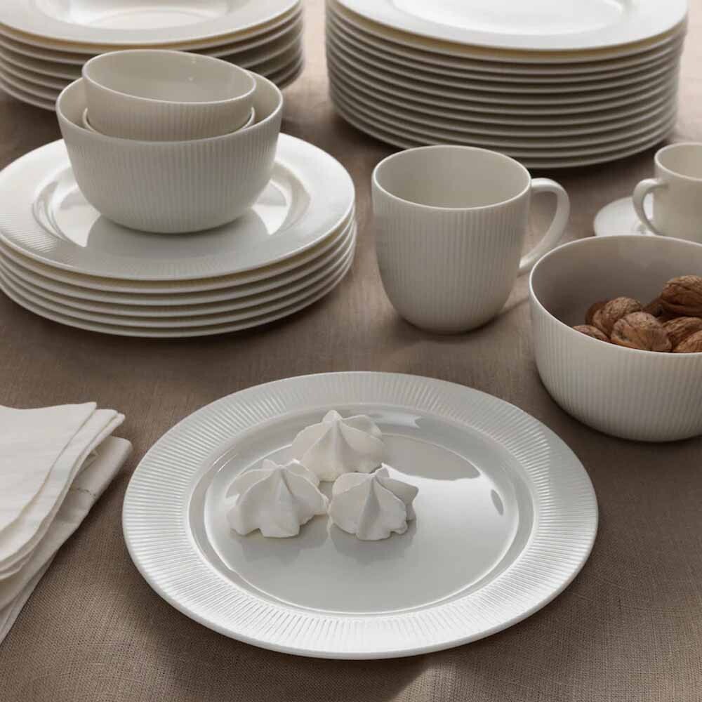 картинка Тарелка глубокая Ikea Ofantligt, 24 см, белый от магазина Одежда+