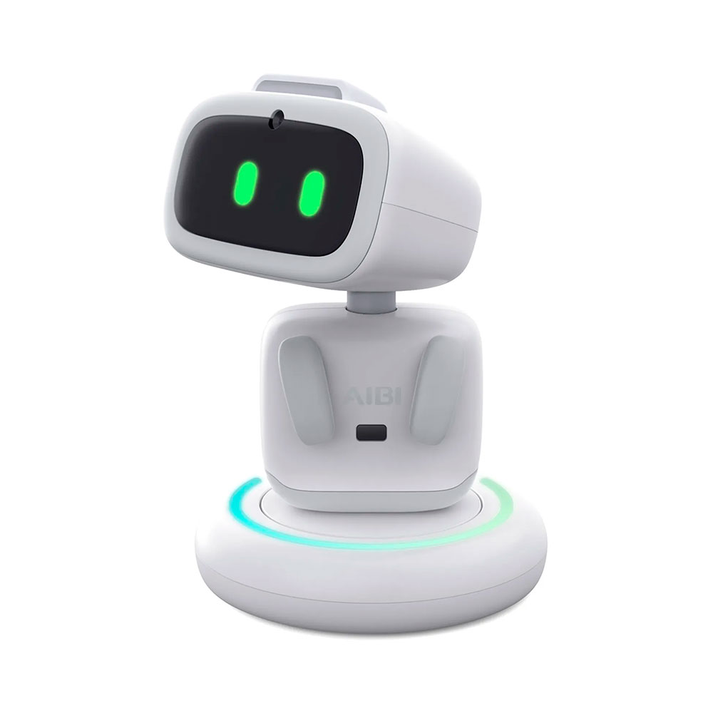 картинка Умный робот Living AI Aibi Pocket Pet, портативный, серебристый от магазина Одежда+