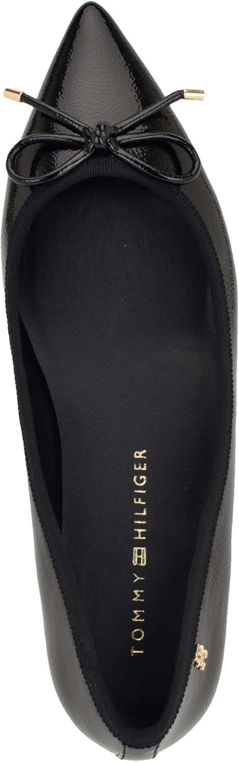 картинка Женские балетки Tommy Hilfiger Kimio, Black Multi 001 от магазина Одежда+