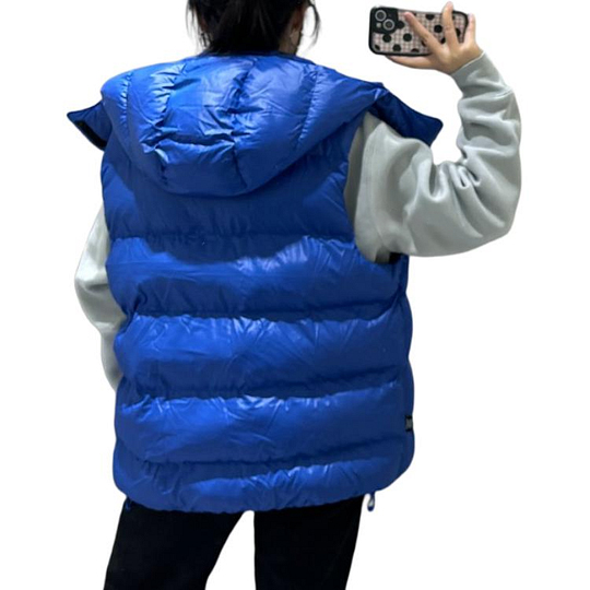 картинка Утепленный жилет Nike Air Therma-FIT Hoody, синий от магазина Одежда+