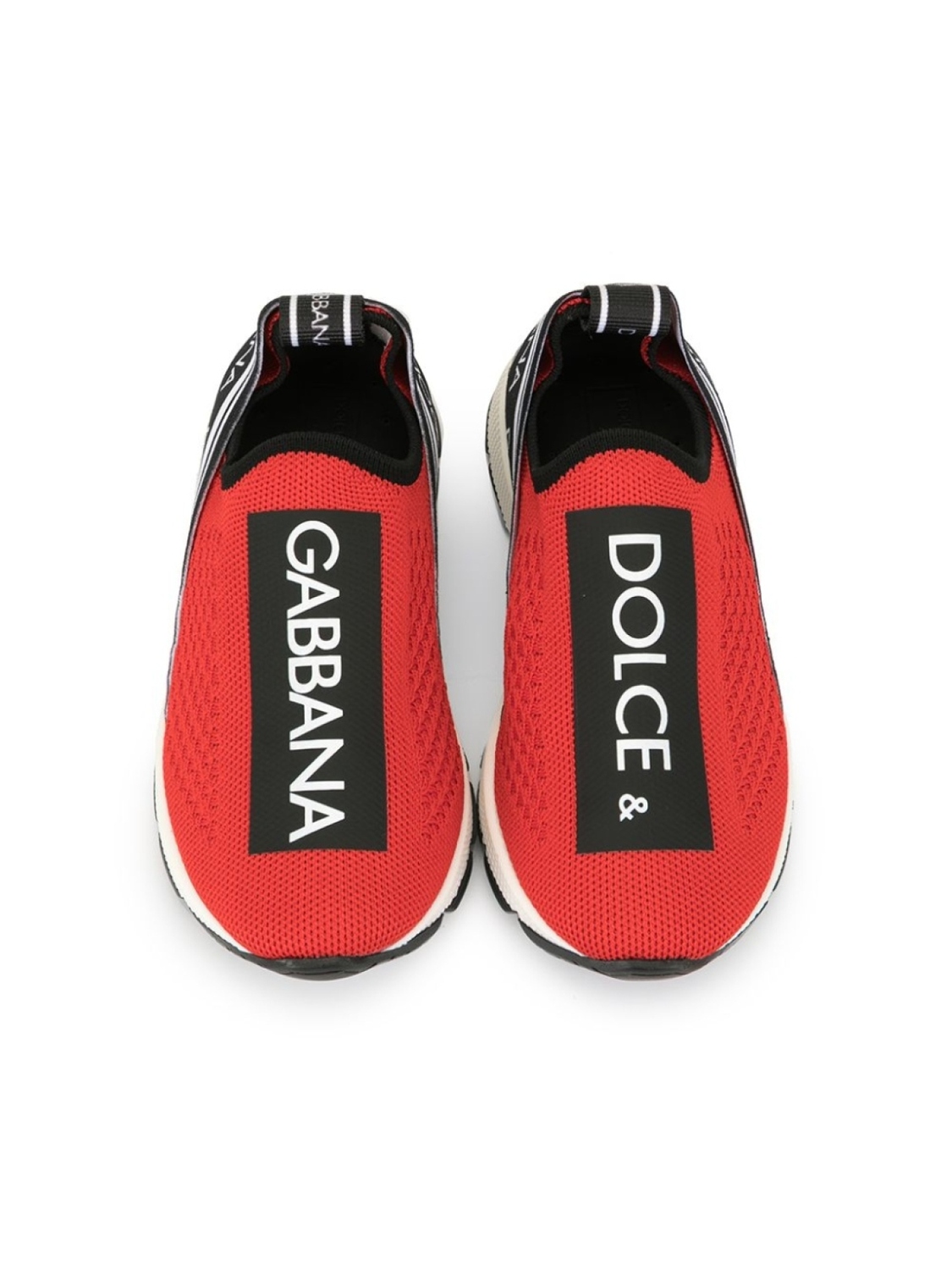 картинка Слипоны Dolce & Gabbana Kids, красный от магазина Одежда+