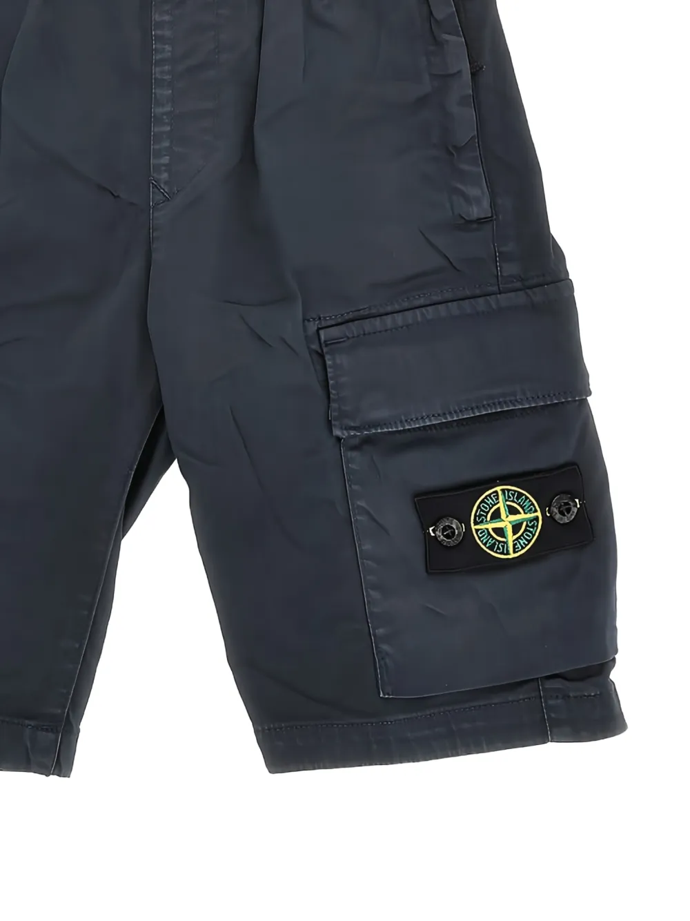 картинка Бермуды-карго Stone Island Junior, синий от магазина Одежда+