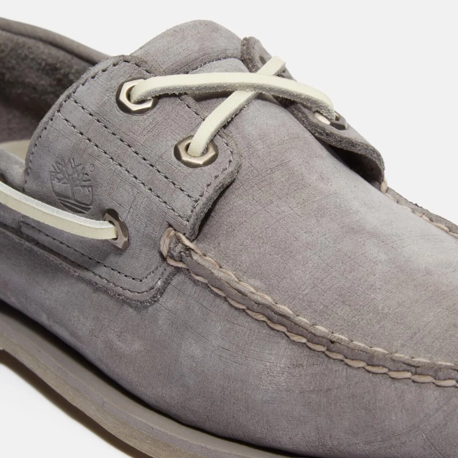 картинка Мужские классические ботинки на шнуровке Timberland, Grey Nubuck от магазина Одежда+