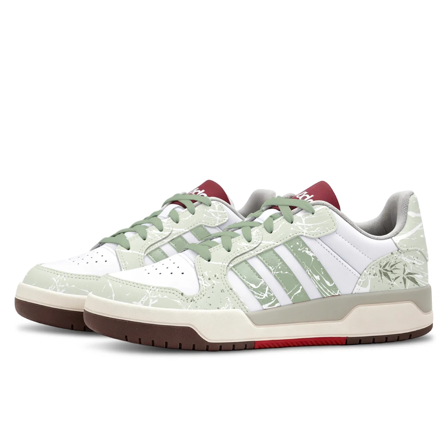 картинка Детские кроссовки-скейтборд низкие Adidas ENTRAP, Light Green от магазина Одежда+