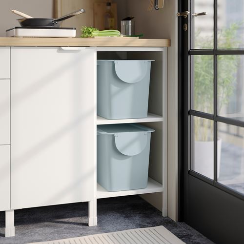 картинка Контейнер IKEA Troskning, 25 л, серо-голубой от магазина Одежда+