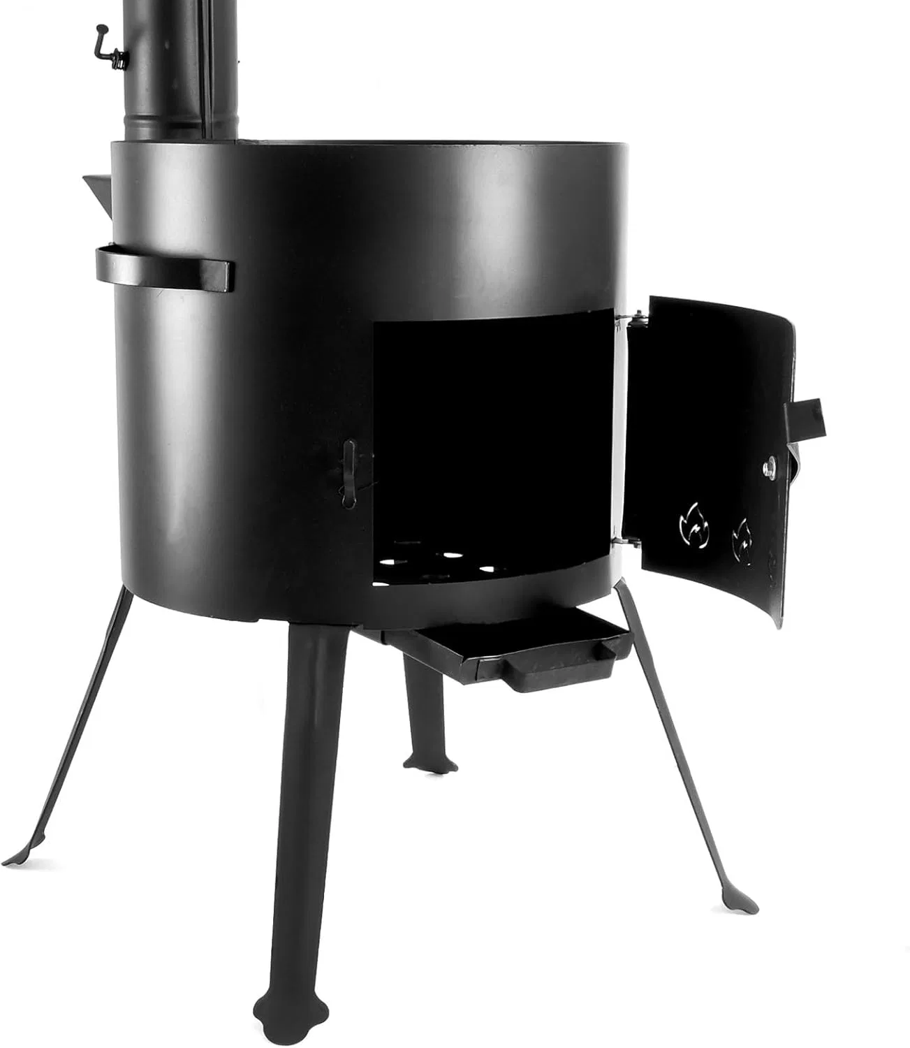 картинка Казан 12 л из чугуна, эмалированный, Black от магазина Одежда+