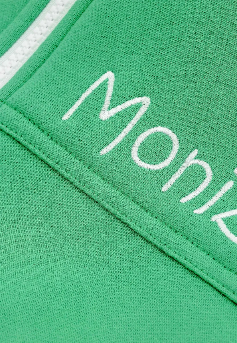 картинка Комбинезон Moniz из приятного мягкого материала, зеленый от магазина Одежда+