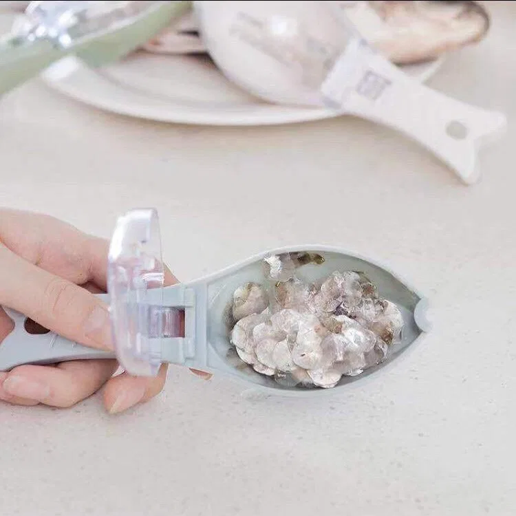 картинка Скребок для рыбы, кухонный нож, Hedo, Серебряный от магазина Одежда+