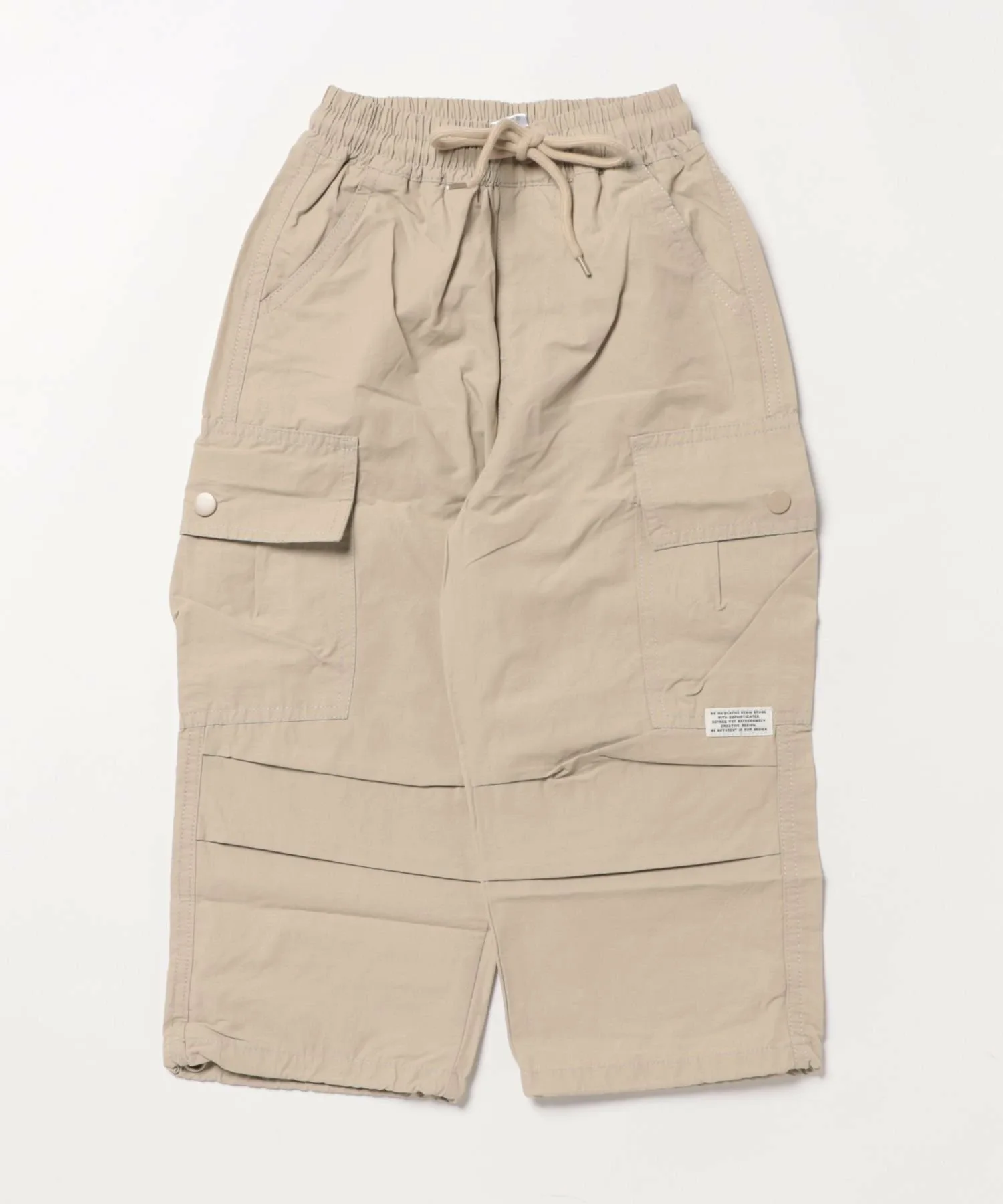 картинка Брюки-карго на завязках Aimoha Kids, beige от магазина Одежда+