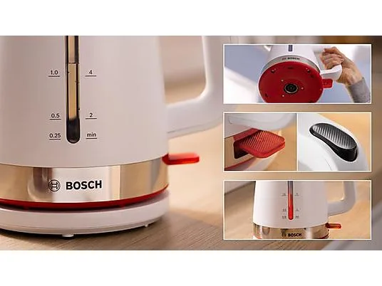 картинка Чайник Bosch TWK4M221 My Moment, белый от магазина Одежда+