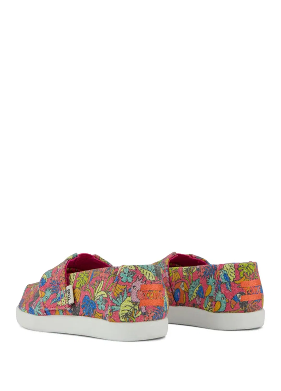 картинка Слипоны Toms Alpargata Fuchsia Birds Of Paradise Print, бордовый от магазина Одежда+