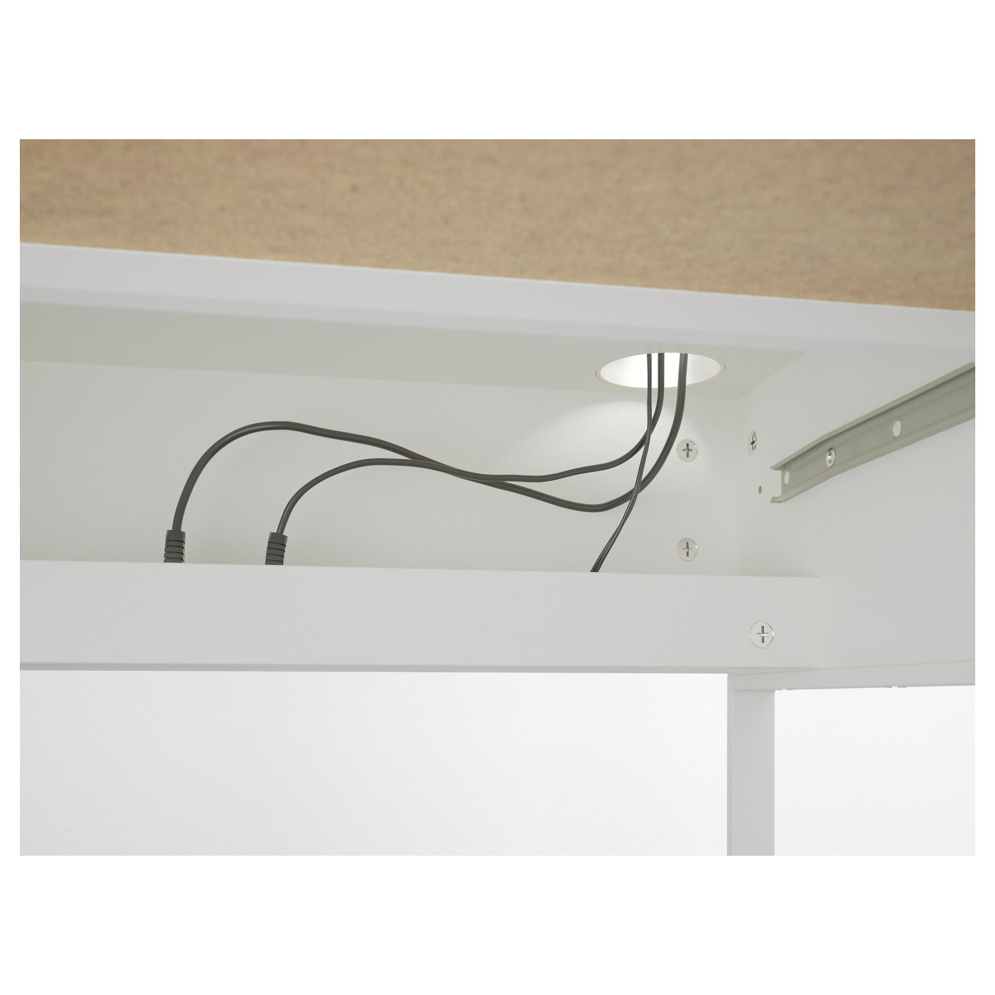 картинка Письменный стол IKEA MICKE, 142x50 см, белый от магазина Одежда+