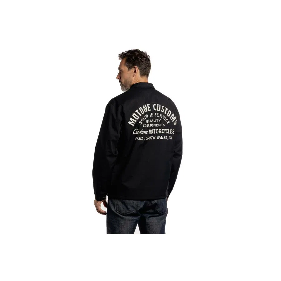 картинка Куртка Motone Coach Jacket черная M от магазина Одежда+
