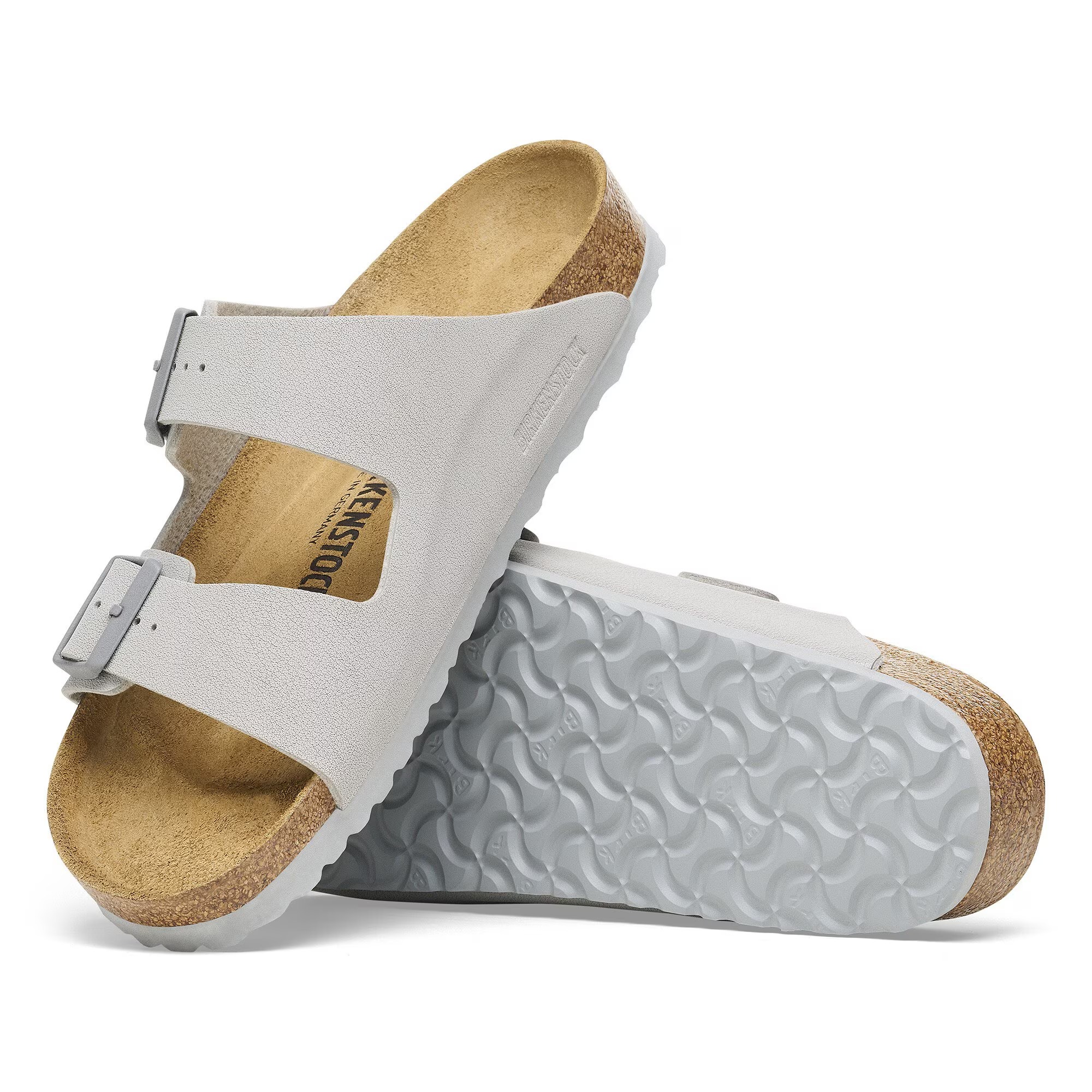 картинка Сандалии Birkenstock Arizona Birko-Flor, серый от магазина Одежда+