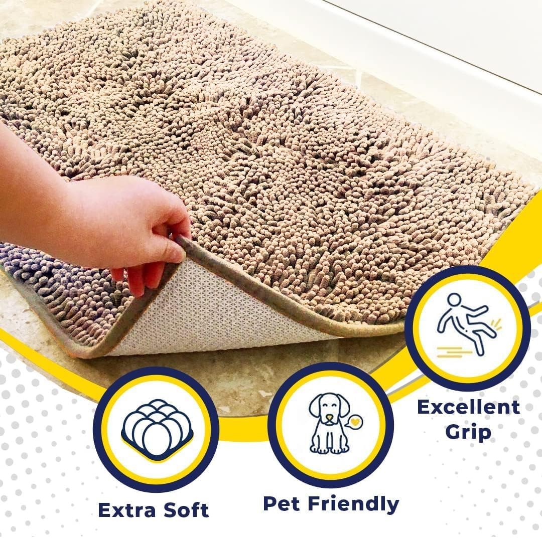 картинка Коврик универсальный Muddy Mat, 122х183 см, бежевый от магазина Одежда+