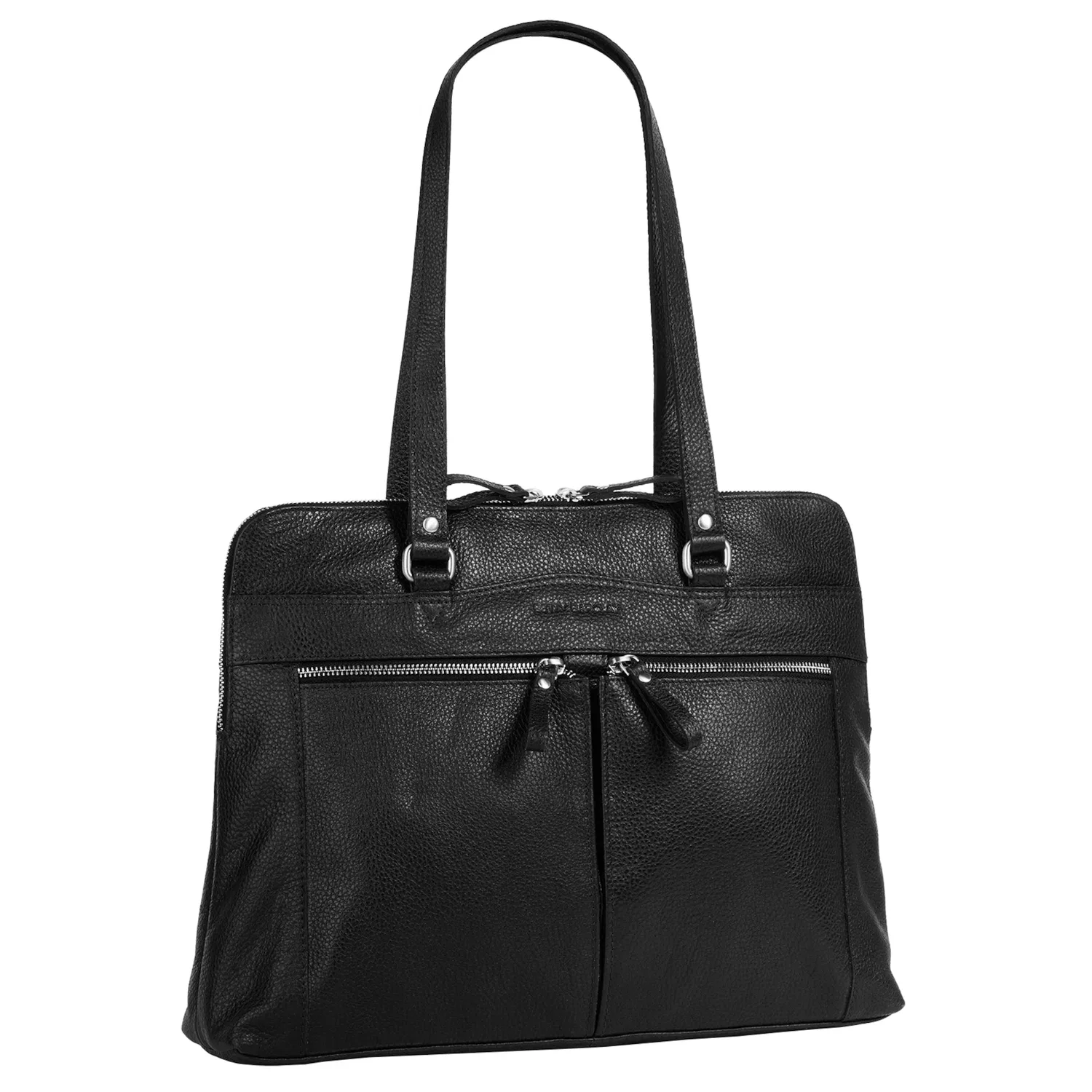 картинка Женский портфель из натуральной кожи Betty Barclay, Black от магазина Одежда+