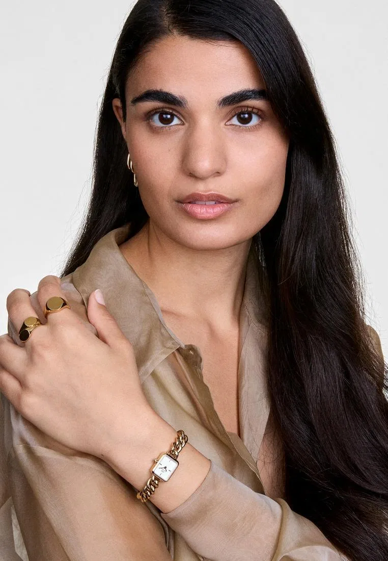 картинка Перстень-печатка, золотистый, из нержавеющей стали, DW Daniel Wellington от магазина Одежда+