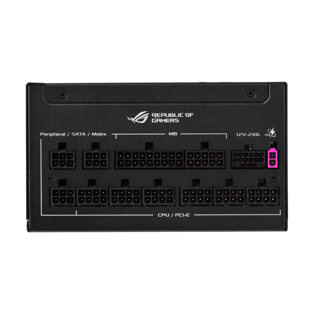 картинка Блок питания ASUS ROG STRIX 1000P Platinum, 1000 Вт, чёрный от магазина Одежда+