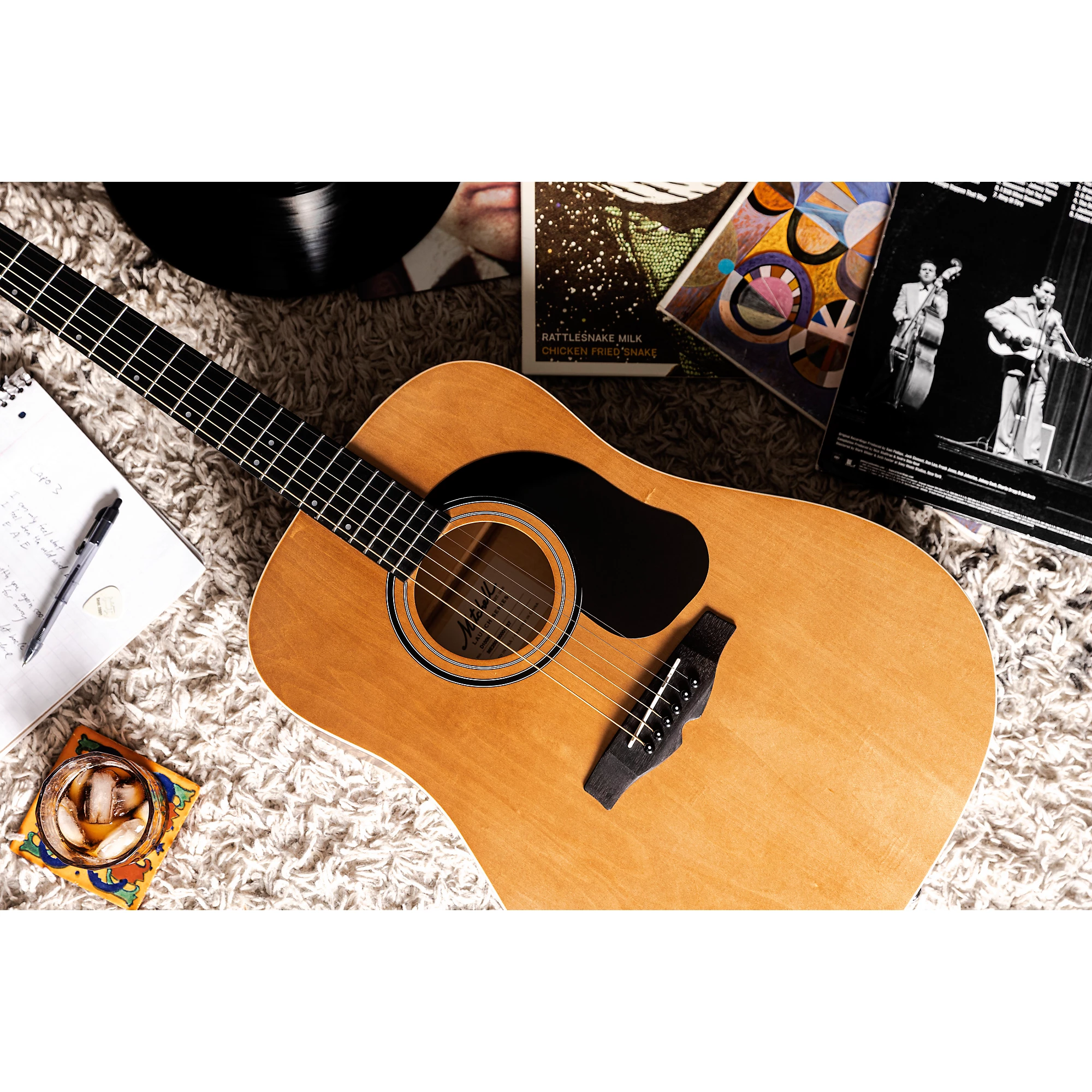 картинка Акустическая гитара Mitchell Launch D100 Dreadnought, натуральная от магазина Одежда+
