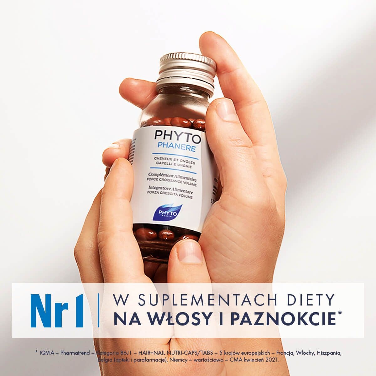 картинка Phyto Phytophanere Duo: Комплекс для Красоты Волос и Ногтей от магазина Одежда+